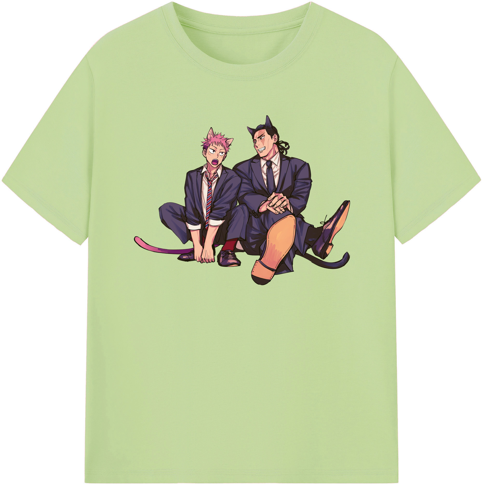 （画像用） 呪術廻戦 Jujutsu Kaisen 綿100％半袖Tシャツ（フロントプリント）